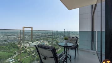Luxury Apartment, City View | Balcony