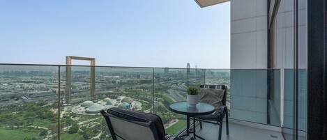 Luxury Apartment, City View | Balcony