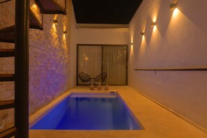 Alberca al aire libre 