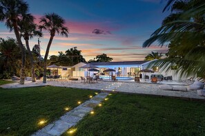Deluxe House, 6 Bedrooms, Garden View | Terrace/patio - The Garden of Eden | Beautiful Villa w/ Pool & Game Room (West Palm Beach)