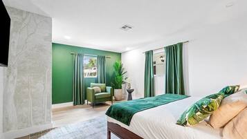 6 habitaciones y sábanas de algodón egipcio