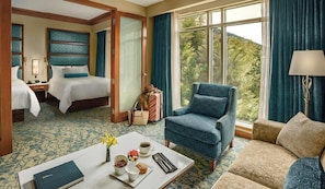 Suite, 2 Queen Beds | In-room safe, iron/ironing board, free WiFi