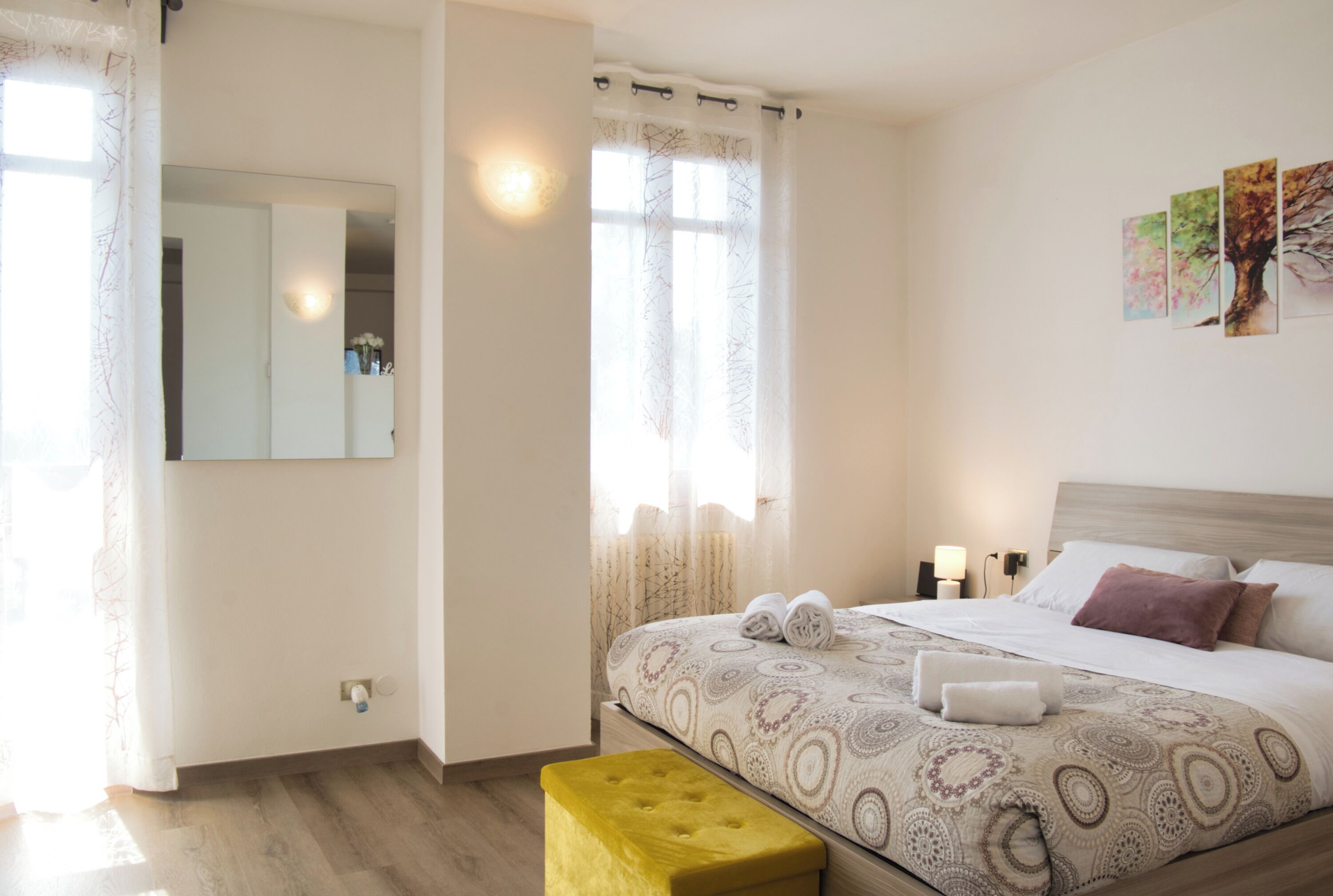 1 chambre, fer et planche à repasser, Wi-Fi gratuit, draps fournis