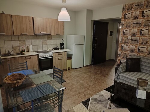 One bedroom Apartment with fireplace
Next to ski centre of Parnassos