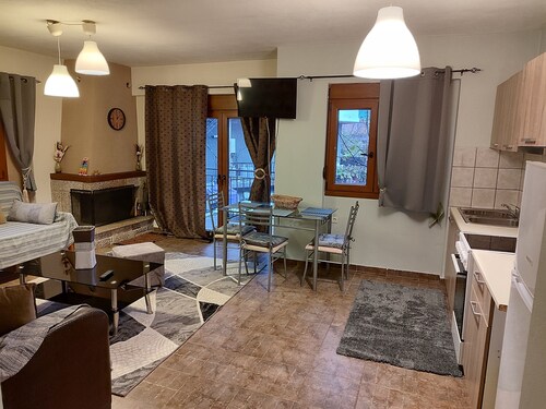 One bedroom Apartment with fireplace
Next to ski centre of Parnassos