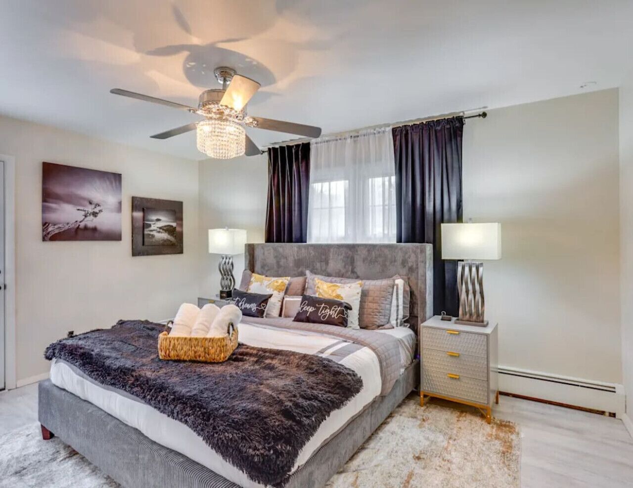 4 chambres, bureau, fer et planche à repasser, Wi-Fi gratuit