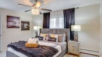 4 chambres, bureau, fer et planche Ă repasser, Wi-Fi gratuit