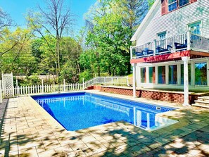 Outdoor pool - Modern 4BR 2BA Villa Near Bucknell with Pool (Lewisburg)