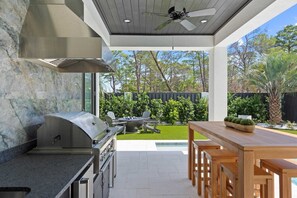 House (Multiple Bedrooms) | Interior - Luxe 30A Home w/ Pool, Outdoor Dining, Golf Cart, & Minutes to Beach (Santa Rosa Beach)