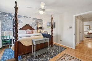 2 makuuhuonetta, silitysrauta/-lauta, Wi-Fi, vuodevaatteet