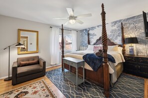 2 chambres, fer et planche Ă repasser, Wi-Fi, literie fournie