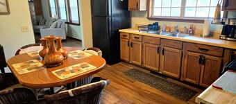 Cozy 2-bedroom cabin where you can enjoy a quiet "get back to nature" time.