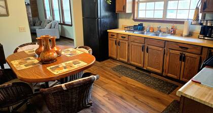 Cozy 2-bedroom cabin where you can enjoy a quiet "get back to nature" time.