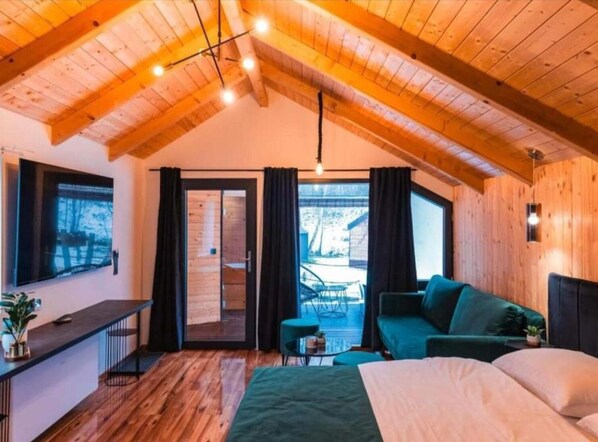 1 habitación, internet y ropa de cama 