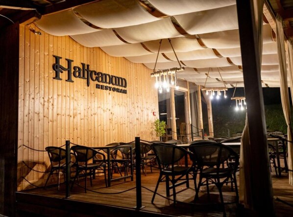 Udendørs spisemuligheder