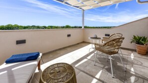 Terrace/patio - Rustic Villa Perosa With Heated Pool (Zaton)