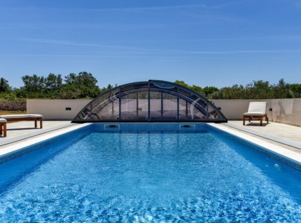 Piscine chauffée