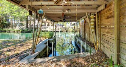 Boat Slip & Fire Pit: Peaceful Homosassa Home