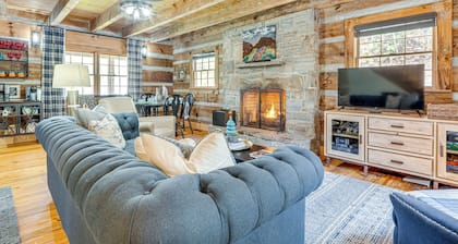 Hot Tub, Fire Pit & Creek Access: Whittier Cabin!