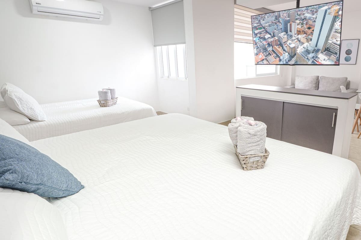 Klassiek appartement | 1 slaapkamer, een strijkplank/strijkijzer, gratis wifi