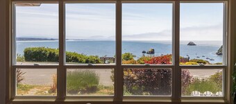 The CrabPot Room with magnificent bay views