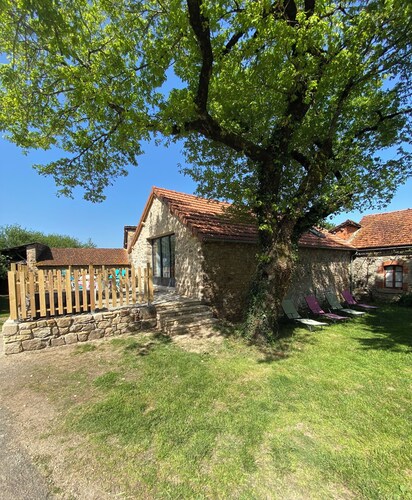 La Grange du Contour • Renovated house with terrace - 2 bedrooms, 1 bathroom, separate WC