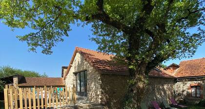 La Grange du Contour • Renovated house with terrace - 2 bedrooms, 1 bathroom, separate WC