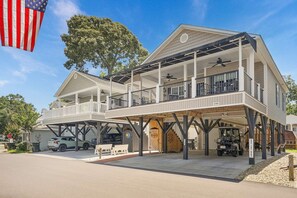 Exterior - Spacious 3BR Home w/ Covered Porch + Lounge | Site 5705 (Myrtle Beach)