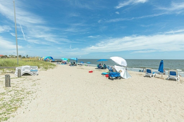 Beach nearby