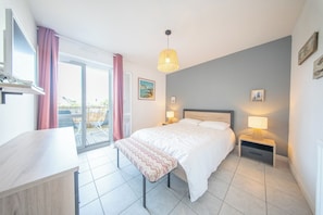 1 bedroom, iron/ironing board, WiFi - T2 Hyper Cocon – Terrasses - Parking (Larmor-Plage)