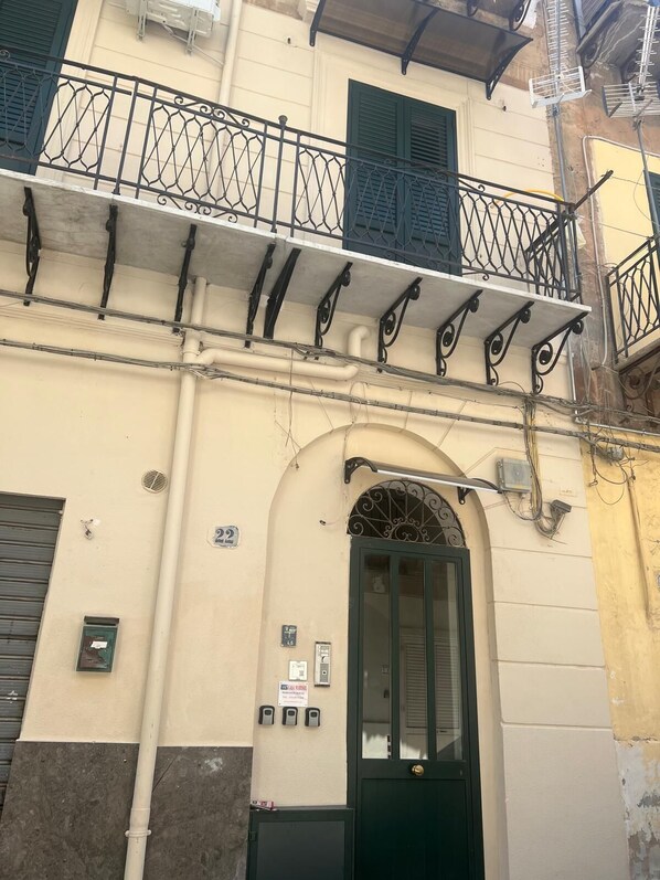 Fassade der Unterkunft