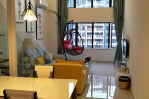 Living area - Lemon Heart Apartment Hotel (Foshan)
