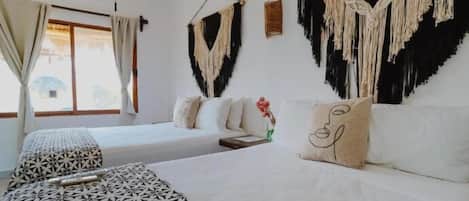 Basic Room, 2 Double Beds, City View | Free WiFi