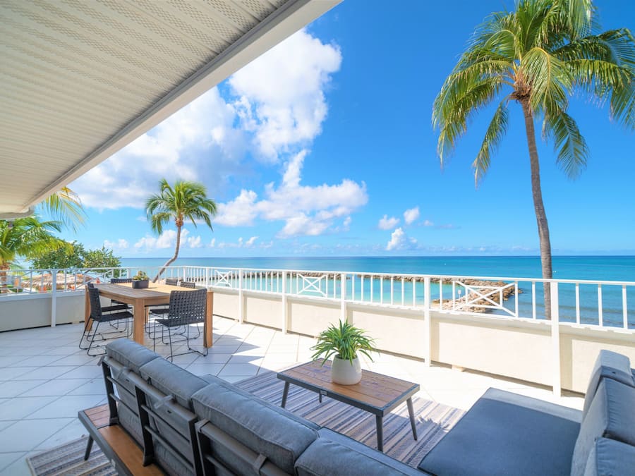 Kondo Mewah, 3 kamar tidur, menghadap pantai | Balkon