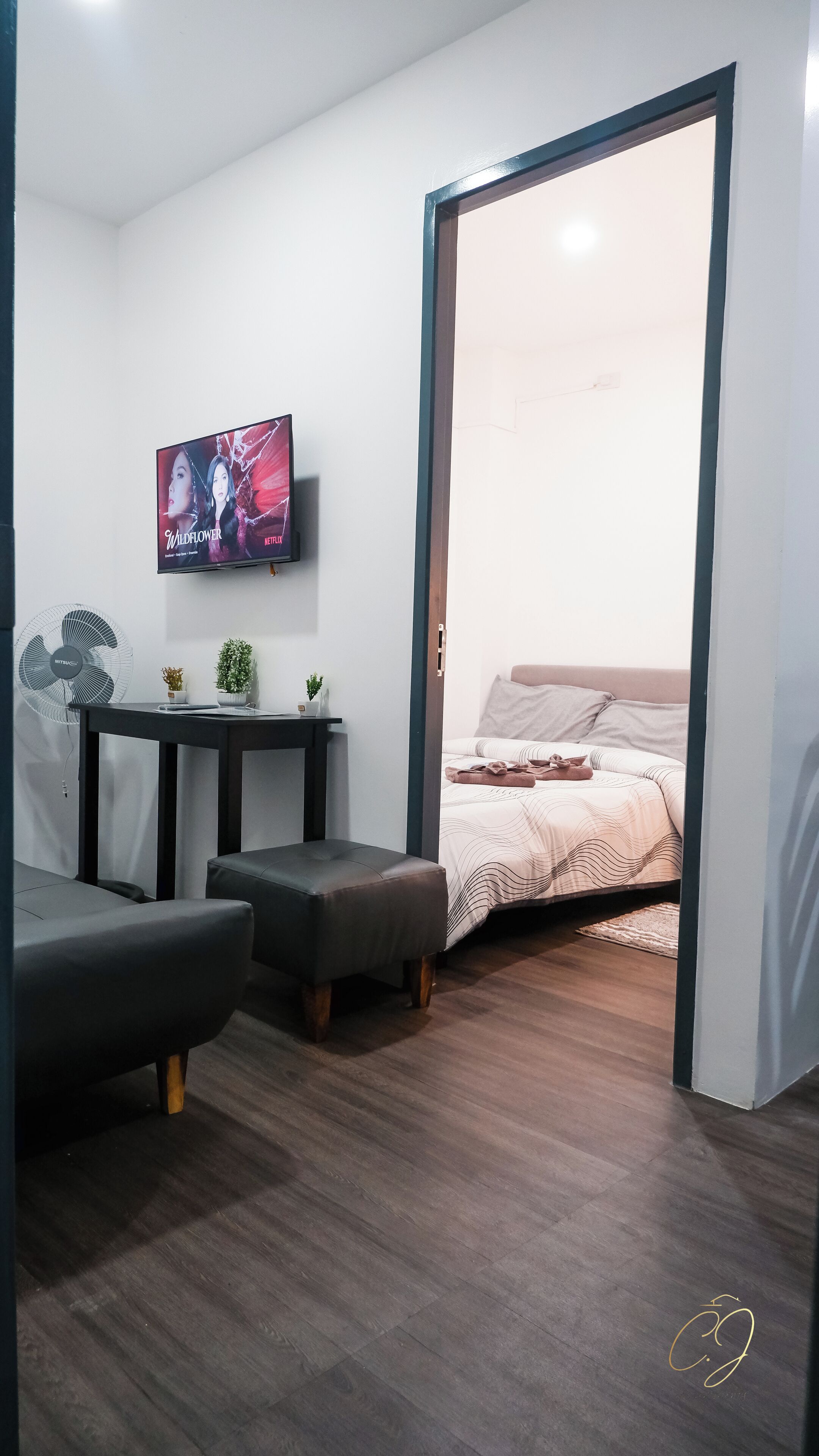 舒适公寓, 1 张双人床和 1 张沙发床, 允许带宠物 | 办公桌、笔记本电脑工作区、隔音、熨斗/熨板