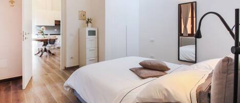 1 chambre, fer et planche Ă repasser, Wi-Fi, literie fournie