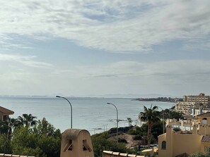 Blick von der Unterkunft