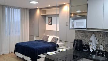 1 makuuhuone, silitysrauta/-lauta, Wi-Fi, vuodevaatteet