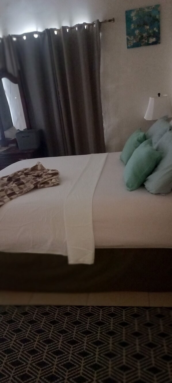 1 chambre, fer et planche à repasser, Wi-Fi, draps fournis