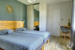 4 dormitorios, cuna de viaje, wifi gratis y accesible en silla de ruedas