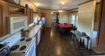 3-bedroom mobile home in delightful Delacroix with AC, WiFi