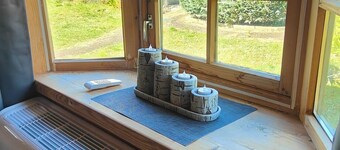Vacation home "Im Wäldchen" near the lake for couples and families with pets