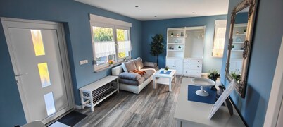 Vacation home "Im Wäldchen" near the lake for couples and families with pets