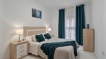 2 habitaciones, wifi gratis y ropa de cama