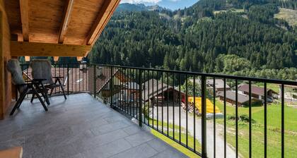 Appartement "Lodge 3" avec vue sur les montagnes, terrasse partagée et Wi-Fi