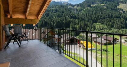 Ferienwohnung 'Lodge 3' mit Bergblick, Gemeinschaftsterrasse und Wi-Fi