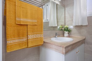 Dusche, Handtücher