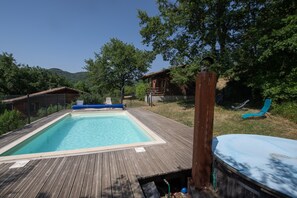 Una piscina climatizada