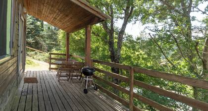 Chalet 'Vert 4 Personnes' avec balcon et Wi-Fi