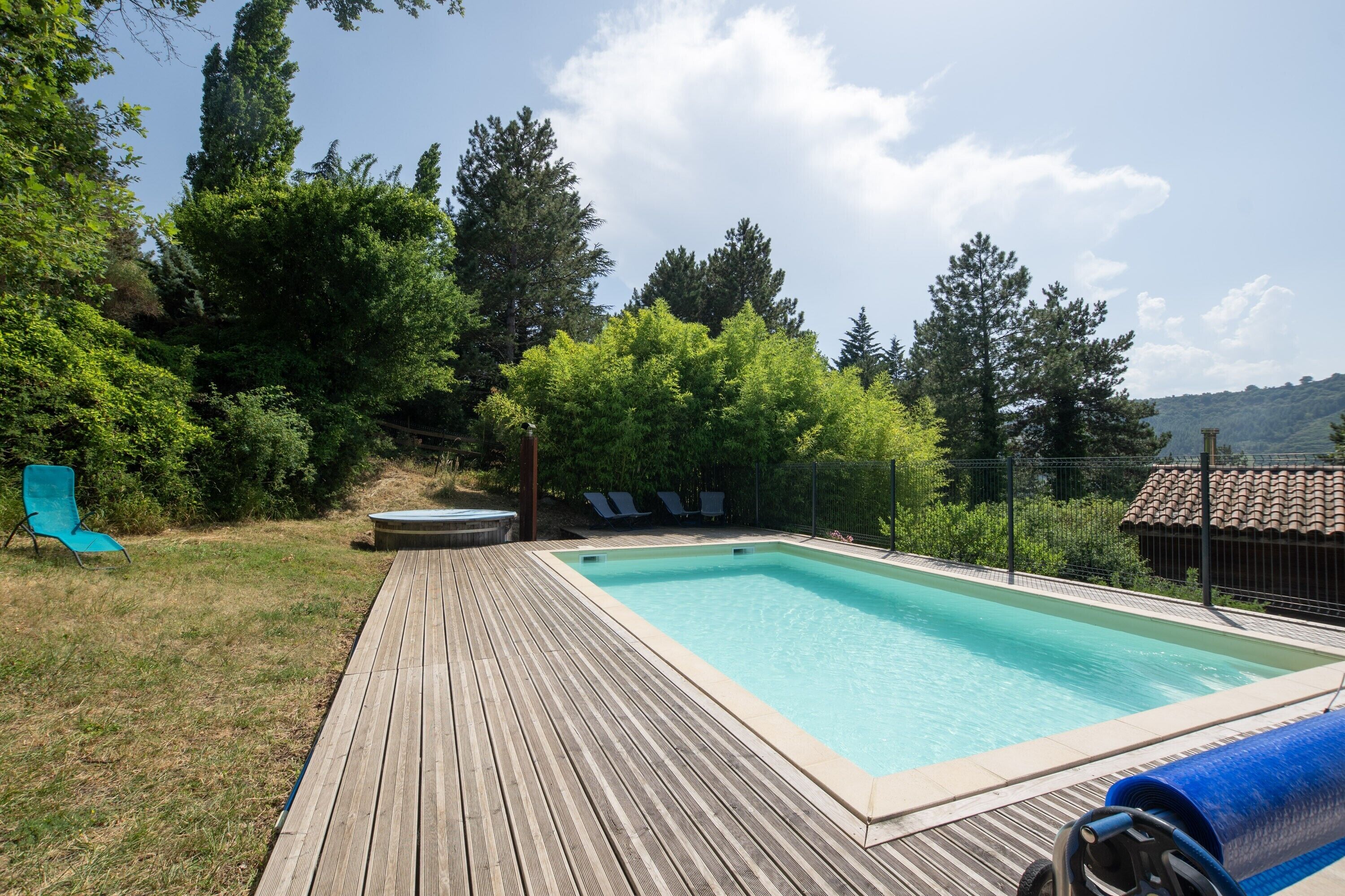 Piscine chauffée
